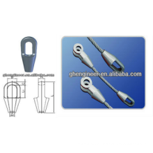 Öffnen Sie Stahldraht-Seil-Einfaßung / geschlossene Stahldraht-Seil-Einfaßung